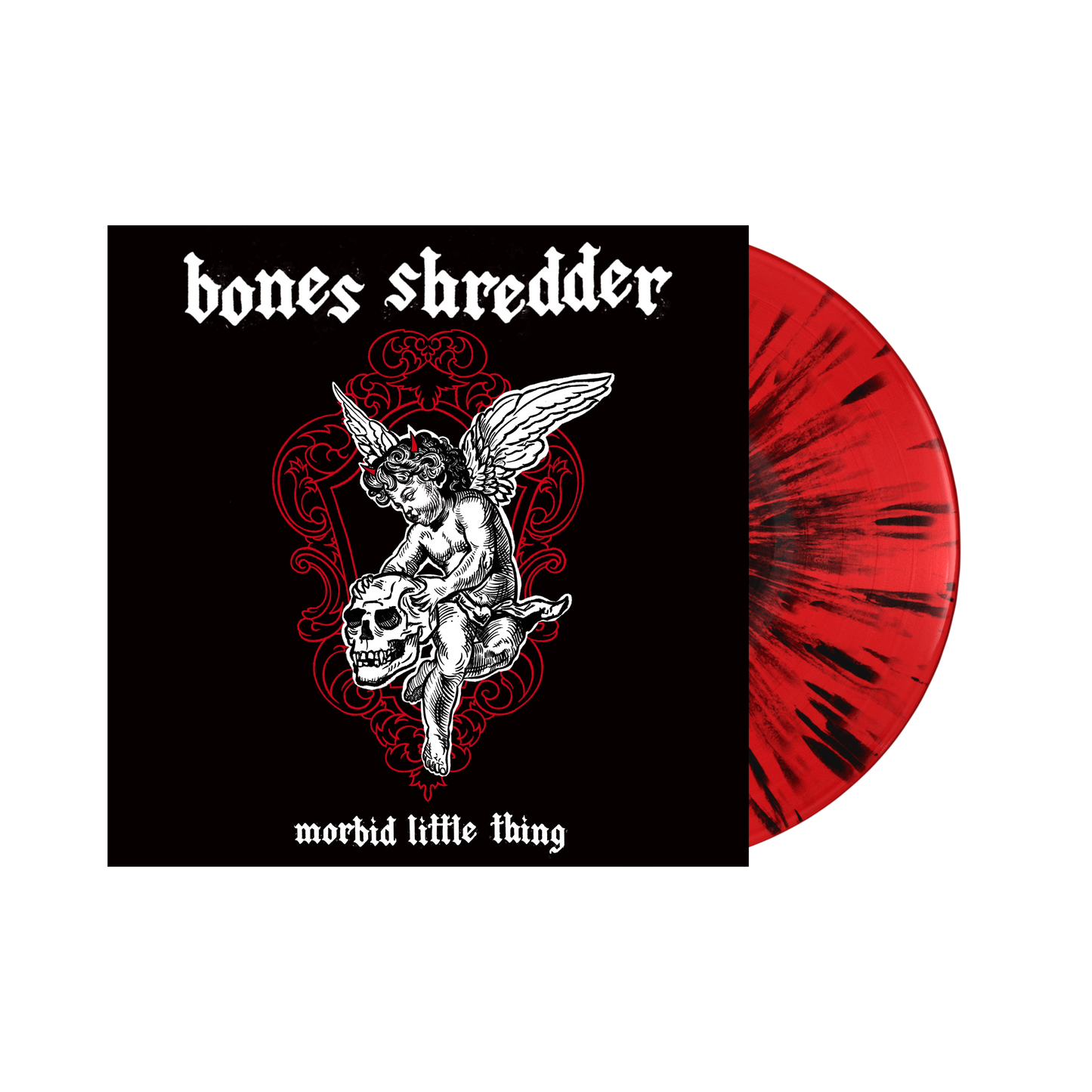 BONES SHREDDER - MORBID LITTLE THING LP (SPLATTER)