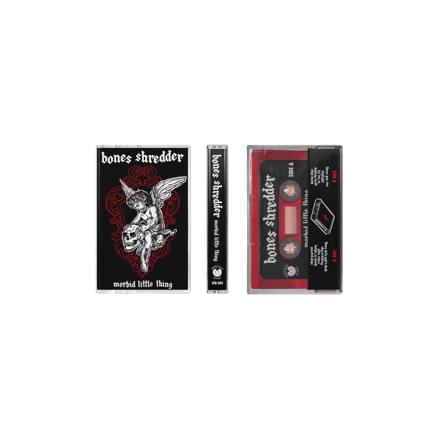 BONES SHREDDER - MORBID LITTLE THING CASSETTE