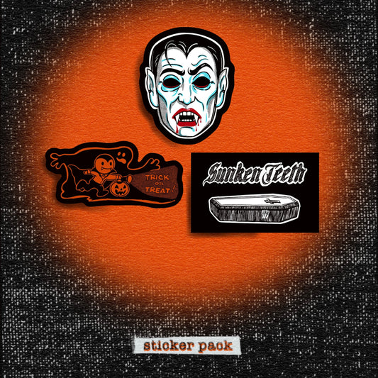Sunken Teeth Sticker Pack