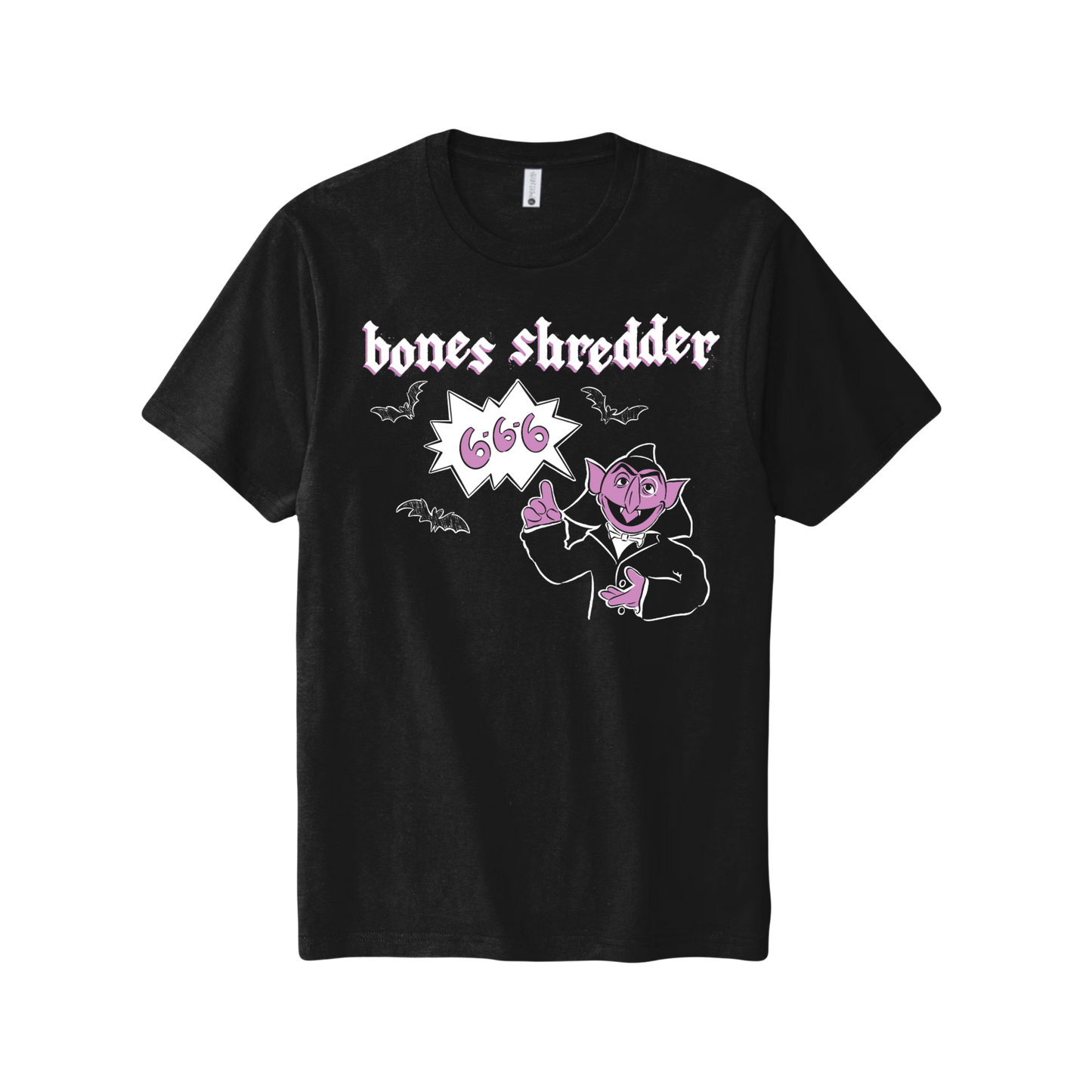 Bones Shredder The Count Shirt