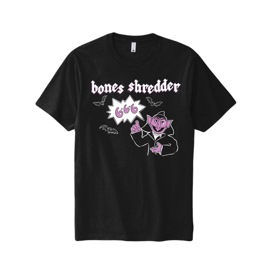 Bones Shredder The Count Shirt